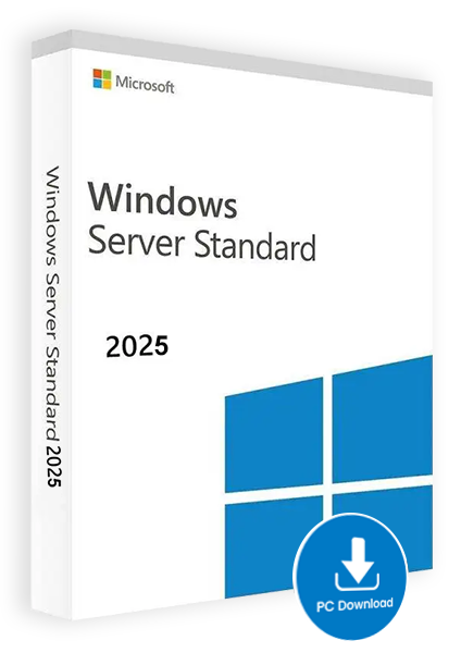 Windows Server 2025 Standard - 16 Core License - Download