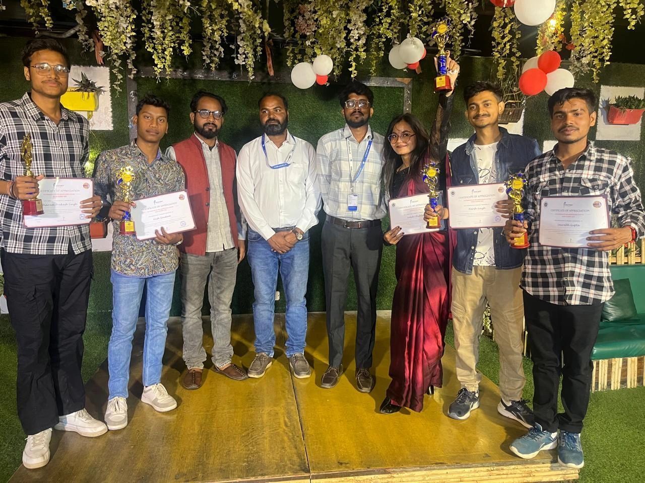 Infoneo team implementing digital public distribution system at Maha Kumbh site